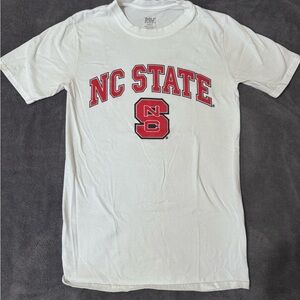 MV Sport White Crewneck Tee with Grey Logo